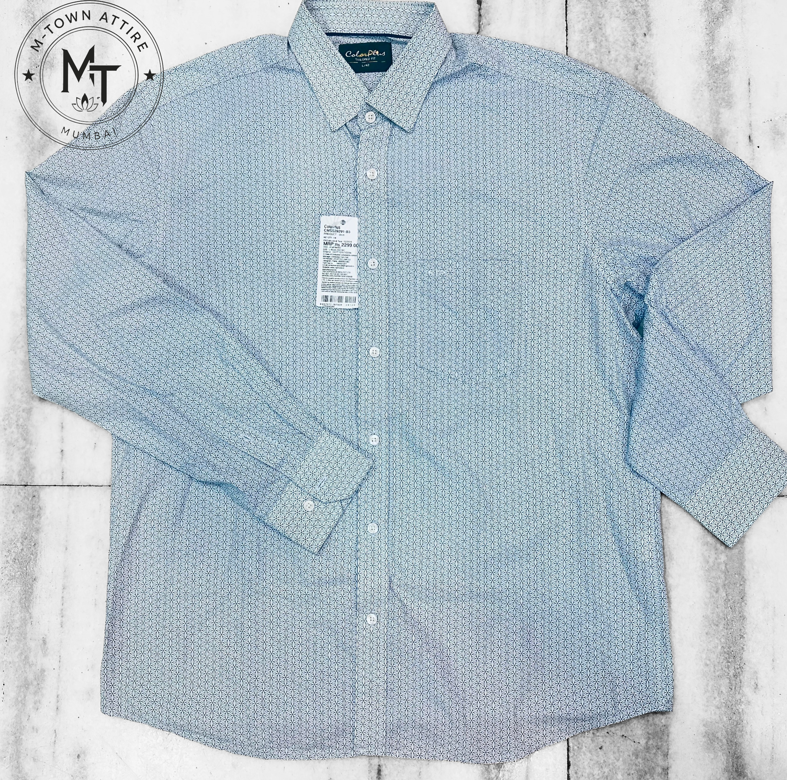 Full sleeve print shirt