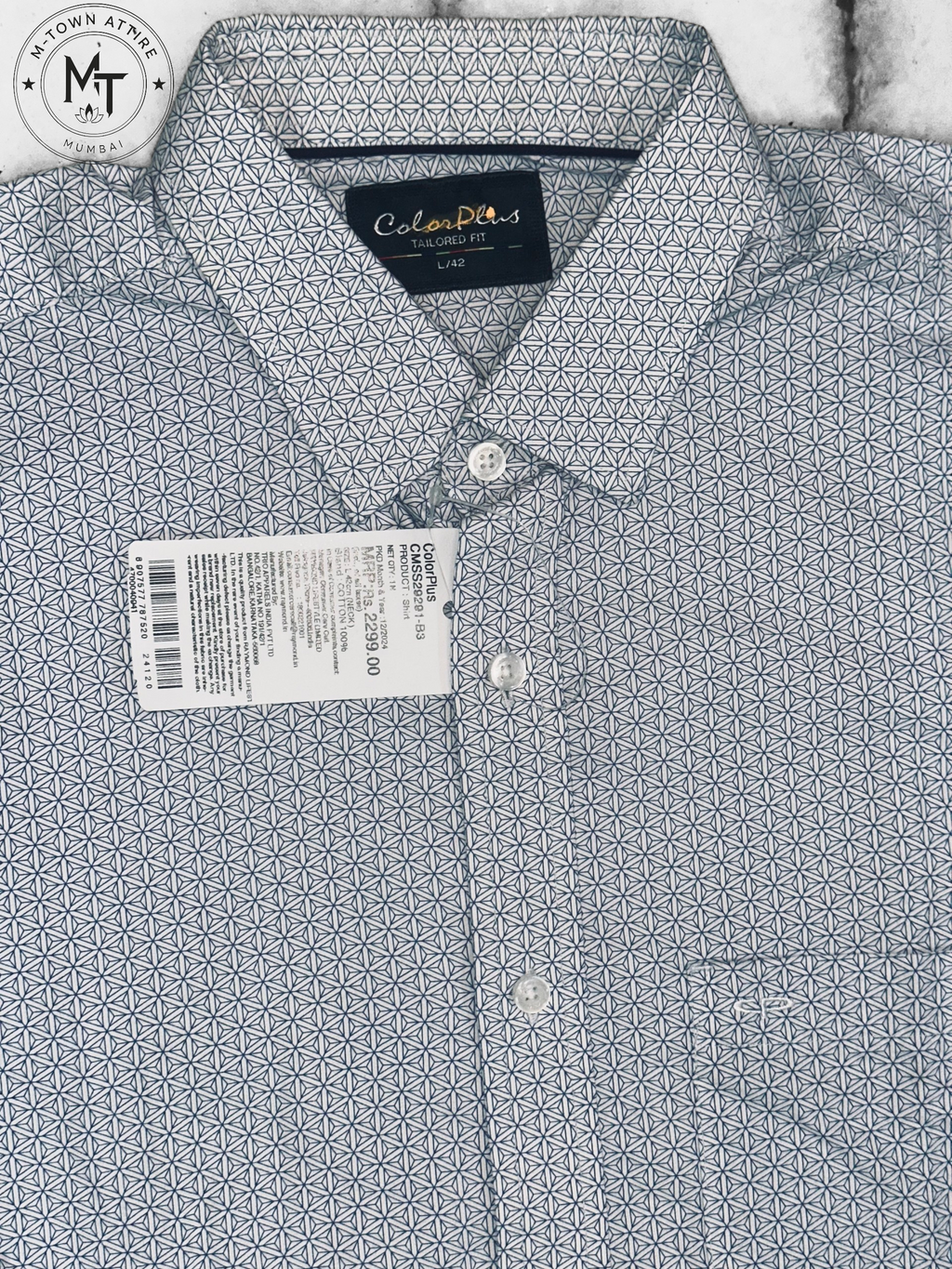 Full sleeve print shirt